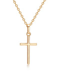 925 Sterling Silver Chain Necklace Personalized Hip Hop Cross Zircon Pendant Necklace for Women Men Party Fashion Jewelry Gift
