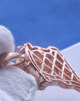ICEBLING Hip Hop Jewelry Iced Out Moissanite Jesus Head Pendant Pass Diamond Test Rose Gold Plated 925 Silver Charm Necklace